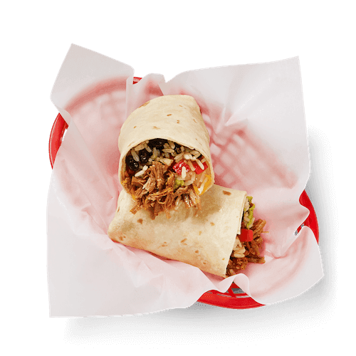 Shredded Brisket Burrito